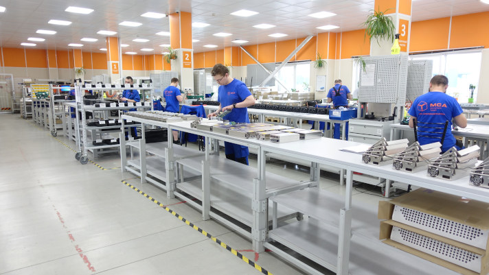 Производство радиоэлектронной аппаратуры в "НПК МСА"