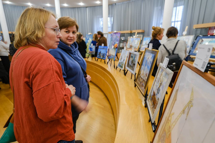 Выставка "Новых передвижников" на Северной верфи