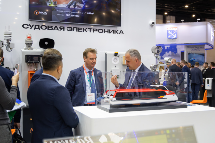 Стенд "НПК МСА" на выставке "Нева 2025"