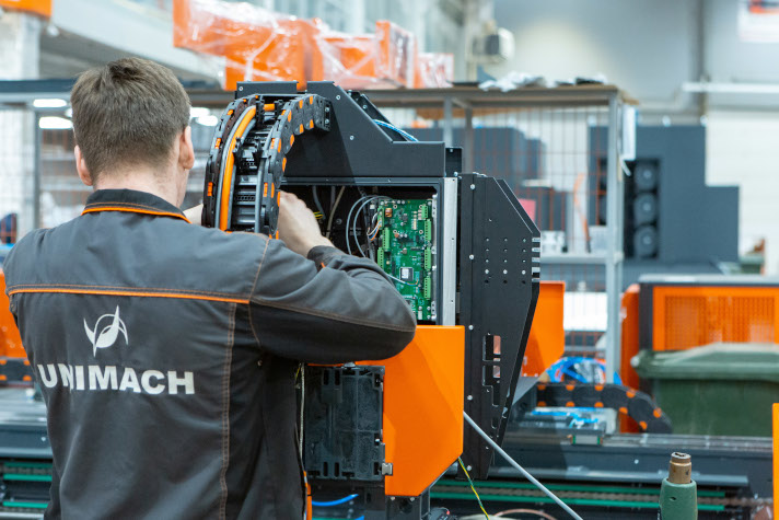 Производство станков Unimach