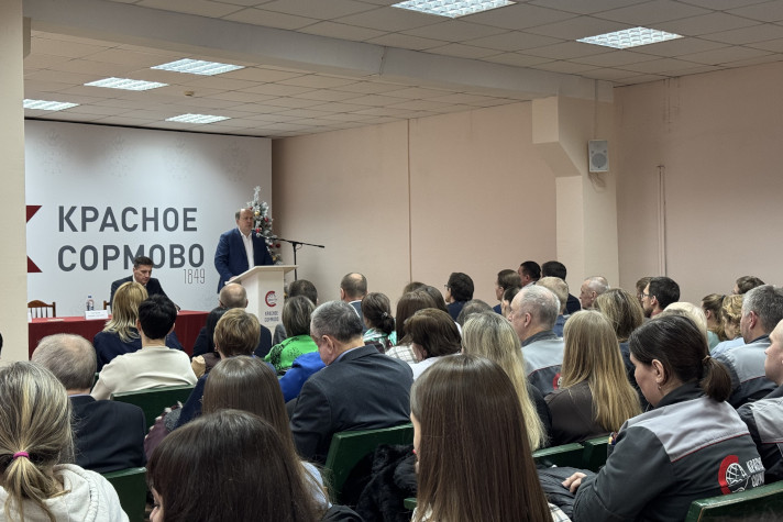 Визит Андрея Пучкова на завод "Красное Сормово"