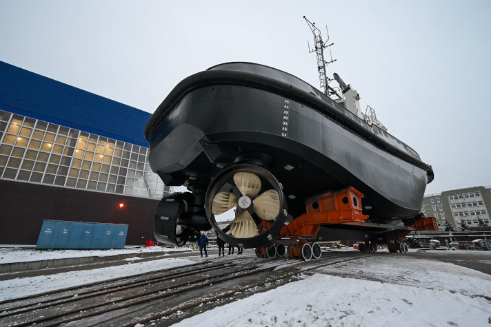 Пропульсивный комплекс буксира ПЕ-50