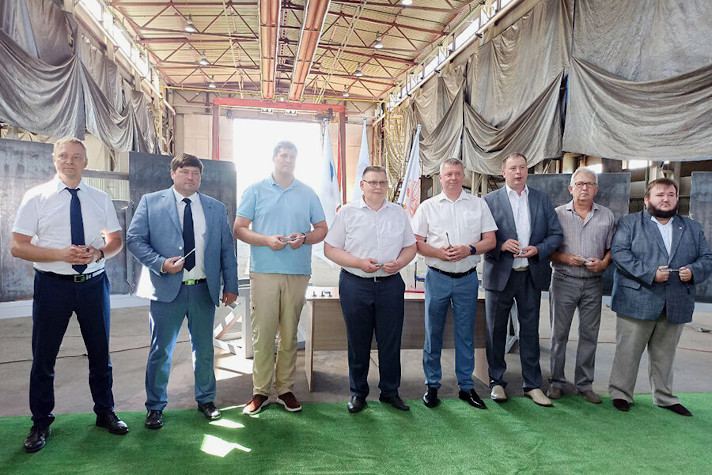 Закладка земснарядов на судостроительном комплексе ГК "Р-Флот"