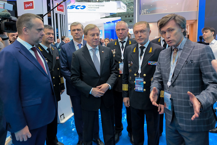 Пульт управления экосудном "Копорье"