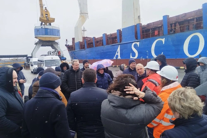 Участники конференции "Судостроение в Арктике"