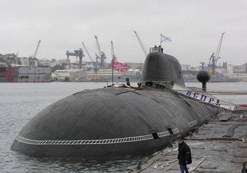 Атомную подлодку 'Вепрь' передадут флоту в конце июня