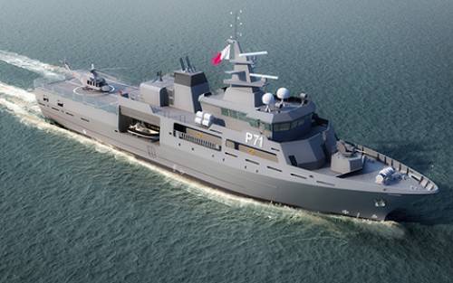 Rolls-Royce поставит оборудование на патрульный корабль для ВМС Мальты