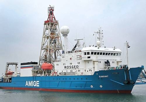 'Росгеология' отремонтировала уникальное буровое судно в Эстонии