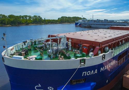 Сухогруз 'Пола Макария' вошел в число лучших судов 2018 года