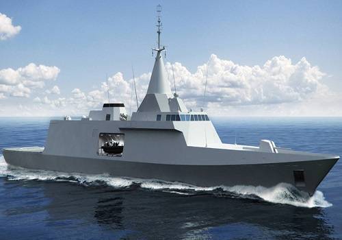 Для ВМС Египта спущен на воду очередной корвет класса 'Говинд-2500'