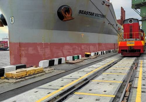 Точность — вежливость: АО 'Морской порт Санкт-Петербург' установило комплекс измерения веса вагонов