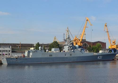 'Адмирал флота Касатонов' завершил второй этап ходовых испытаний