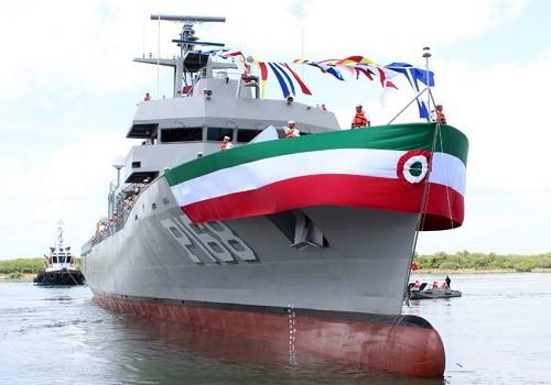 Мексиканские ВМС получили очередной патрульный корабль прибрежной зоны