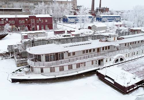 Отремонтирован старейший колёсный пароход 'Н.В. Гоголь', построенный в 1911 году