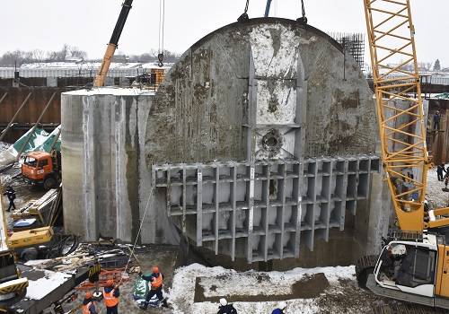 Реконструкция сооружений гидроузла Белоомут вступает в завершающую стадию