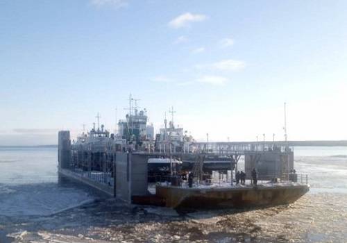 В Котласе продолжают ремонт флота для работы на Крайнем Севере