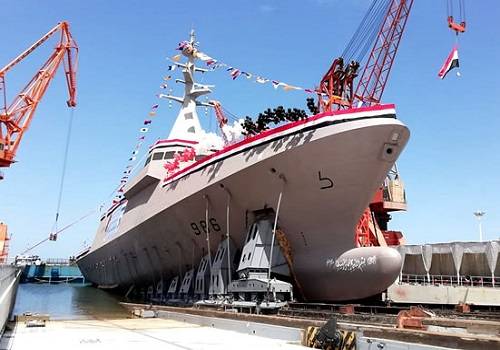 ВМС Египта получили четвертый корвет, построенный совместно с Naval Group