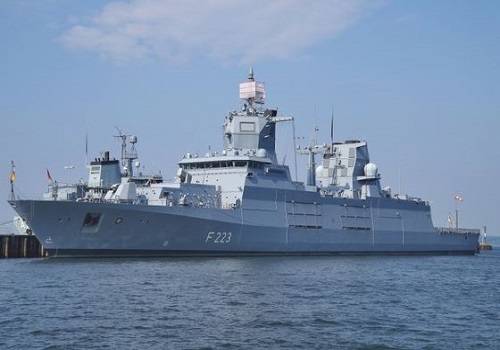 В состав ВМС Германии введен фрегат Nordrhein Westfalen