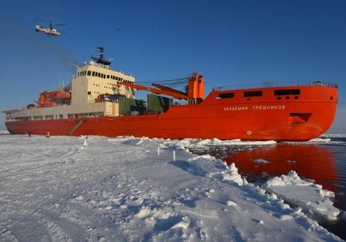 НЭС 'Академик Трёшников' завершило антарктическую часть рейса