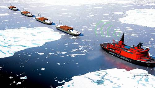 В России создадут безэкипажное судно для Арктики