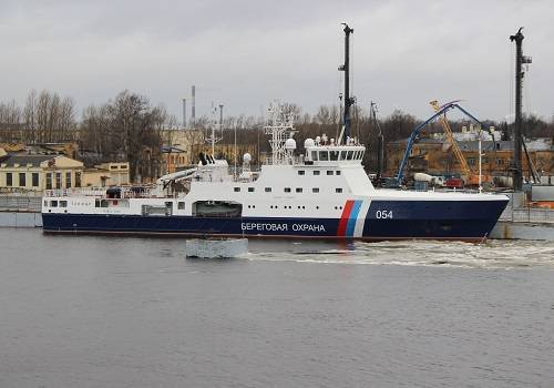 СФ 'Алмаз' спустила на воду патрульный корабль 'Ладога' проекта 22120