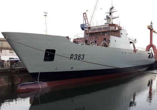 Спущен на воду патрульный корабль класса 'Виана ду Каштелу'