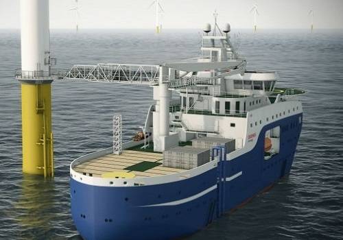Турция построит судно обслуживания шельфовых ветряных электростанций