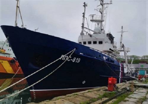 Ливадийский РСЗ  отремонтировал пограничное патрульное судно 'ППС-819'