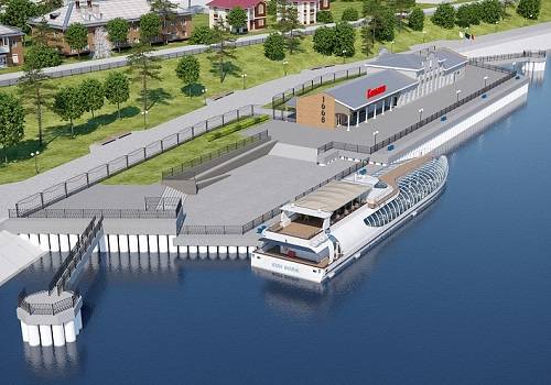 К 2023 году в  Камышине будет построен современный речной причал