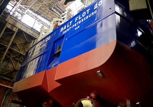 Нижегородские судостроители спустят на воду пятый танкер-химовоз проекта RST27M