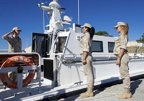 Эксперимент по созданию женского экипажа на патрульном катере признан успешным