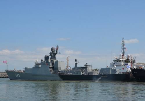 Каспийская флотилия продемонстрирует элементы боя в День ВМФ