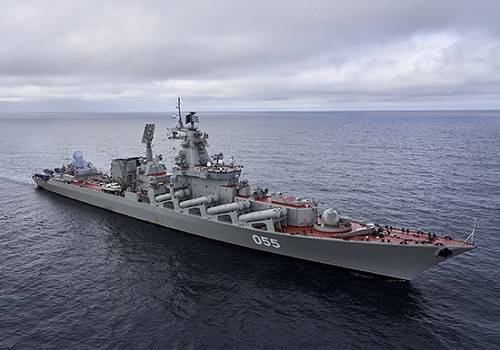 Ударная группа Северного флота выполнила ракетные стрельбы в Атлантике