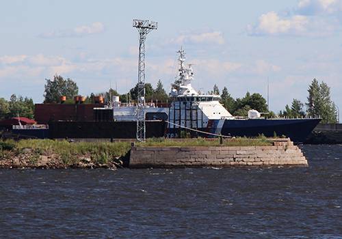 Пограничный корабль 'Петропавловск-Камчатский' сдадут до конца июля