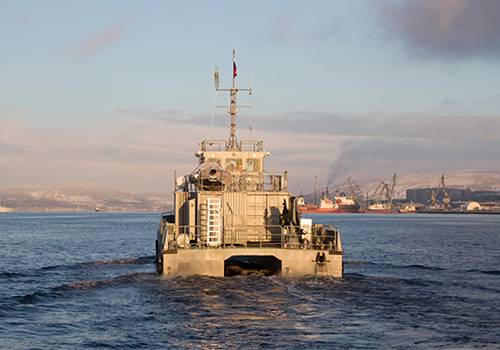 Гидрографическая служба ВМФ получит первый катамаран