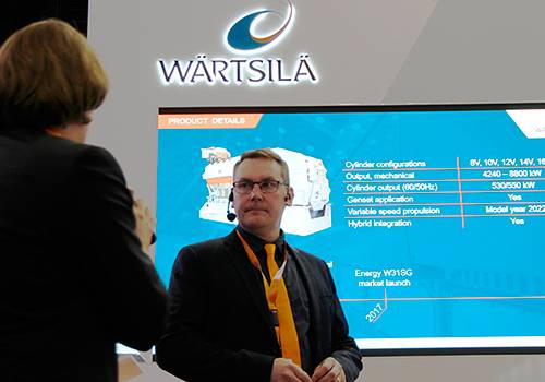 Wartsila представила в России газовую версию двигателя серии 31