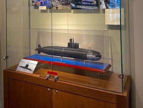 Адмиралтейские верфи представили модель подводной лодки проекта 'Лада'