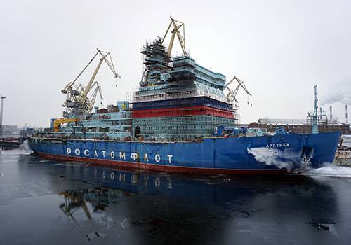 В Росатоме назвали стоимость строительства нового ледокола проекта 22220