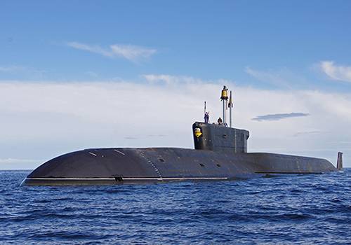 Экипаж подводного крейсера 'Князь Олег' прибыл в Северодвинск