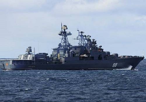 БПК 'Североморск' будет искать подводную лодку в Баренцевом море