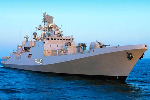 Россия и Индия заключили контракт на поставку фрегатов проекта 'Буревестник'