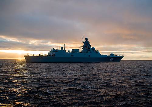 Сдача фрегата 'Адмирал Горшков' запланирована на июнь 2018 года