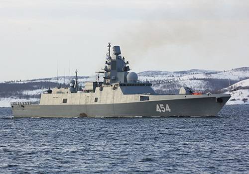 Фрегат 'Адмирал Горшков' прибыл в Северодвинск для модернизации