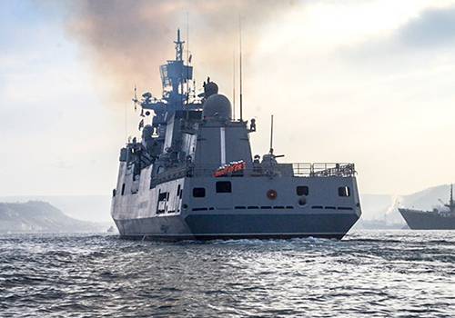 Фрегаты 'Адмирал Макаров' и 'Адмирал Григорович' направились в Средиземное море