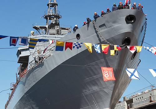 В 2018 году 'Северная верфь' планирует сдать ВМФ четыре корабля