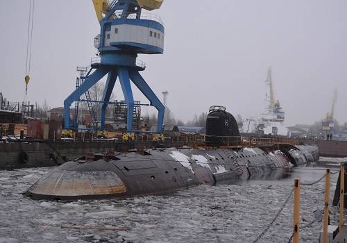 Кронштадтский морзавод приступил к ремонту подлодки К-3 'Ленинский комсомол'