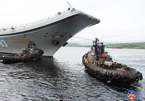 Один из претендентов на ремонт 'Адмирала Кузнецова' обновляет систему физической защиты