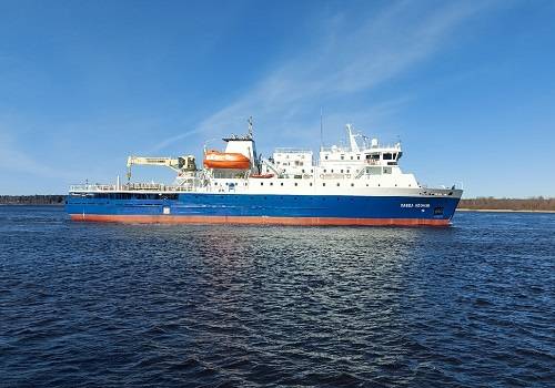 Завершены испытания грузопассажирского судна 'Павел Леонов'