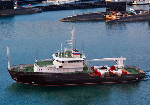 Два гидрографических судна заложат в мае для ВМФ