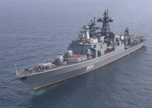 Российские и индийские корабли тренируются в Бенгальском заливе